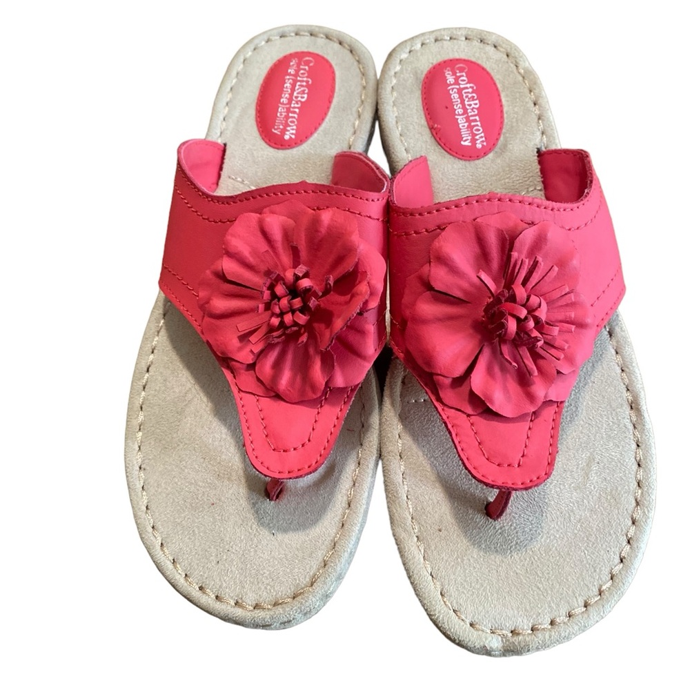 **SOLD**Croft & Barrow Sole (sense) Ability Slip On Sandal Size 8